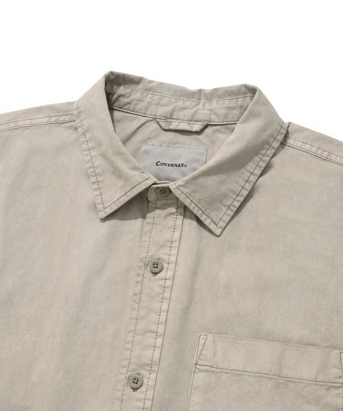 COVERNAT(カバーナット)の「ポケットダイングシャツライトグレー(シャツ/ブラウス・レディース・その他・LARGE/X-LARGE/MEDIUM/SMALL/XX-LARGE)」の3枚目の写真