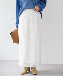 RIVE DROITE | 【à Nice （ア ・ニース）】クラフトレーススカート(スカート)