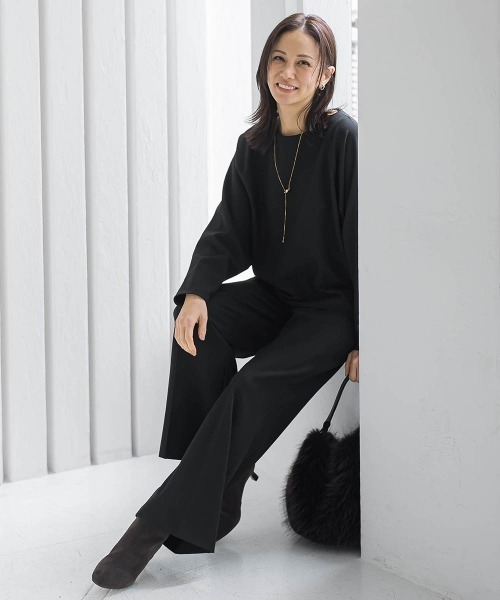 LAUTREAMONT（ロートレアモン）の「両面起毛ドロップショルダー