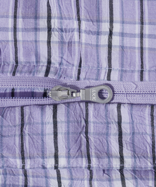 Diamond Layla（ダイアモンドレイラ）の「Detachable Crease Check Shirt S167 Purple Black（シャツ/ブラウス・レディース・その他・MEDIUM/LARGE/X-LARGE）」の12枚目の写真