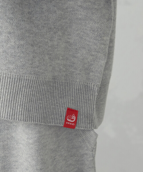 ONIGIRI（オニギリ）の「スウェットニットプルオーバー / セットアップ対応（ニット/セーター・レディース・グリーン系その他/アイボリー/グレー・FREE）」の19枚目の写真