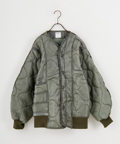 セール】[ODDMENT/オッドメント] MA-1 リメイクキルティングジャケット