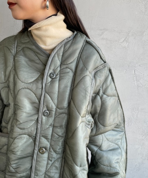 セール】[ODDMENT/オッドメント] MA-1 リメイクキルティングジャケット