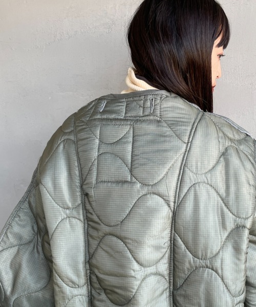 セール】[ODDMENT/オッドメント] MA-1 リメイクキルティングジャケット