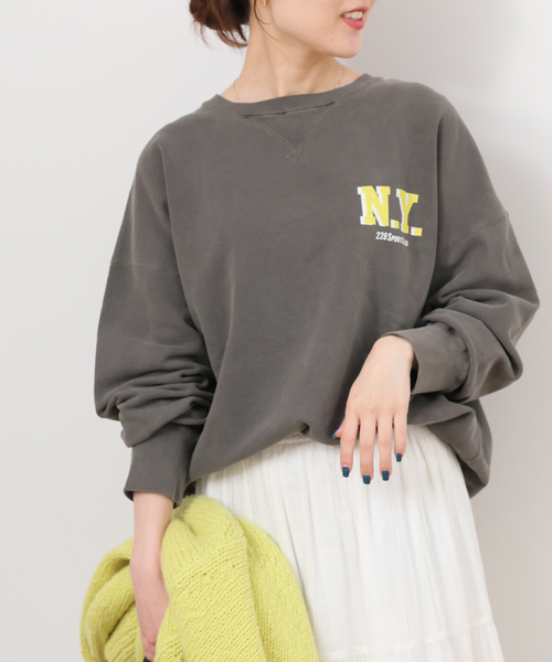 美品JOURNALSTANDARDreIumeVINTAGEカコウロゴスウェット 追加4》【HOLIDAYS COMFORT】VINTAGEカコウロゴスウェット（スウェット