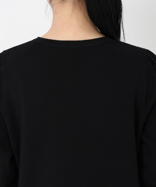 UNIVERVAL MUSE(ユニバーバル ミューズ)の「フェリーナ_フェイクファーポケットワンピース(ワンピース・レディース・ブラック・2)」の6枚目の写真