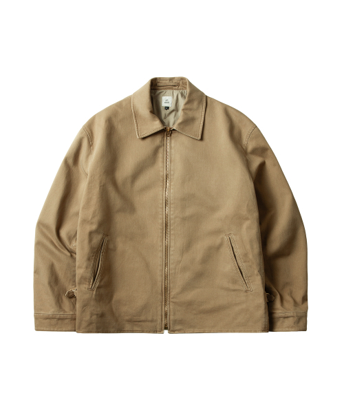 Hoxton Sports Jacket Cotton Beige Brown