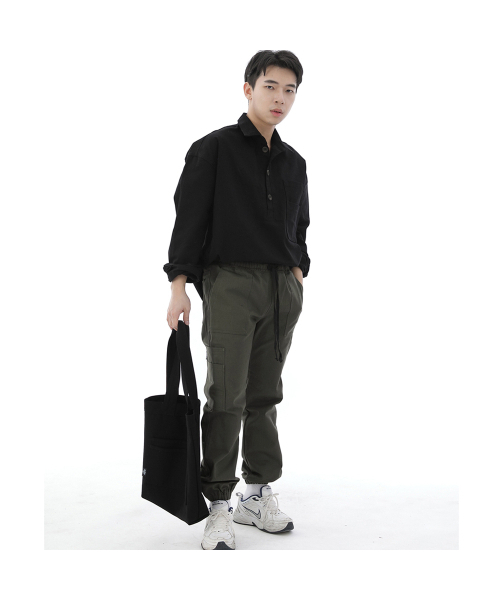 SAINTCREW(セントクルー)の「フリースタイルライフ バテックエコバッグ FL-100 ブラック(エコバッグ/サブバッグ・メンズ・その他・フリー)」の6枚目の写真
