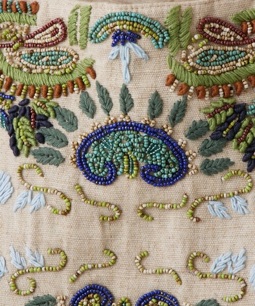 セール】《IMAYIN》ビーズ刺繍トートバッグ（トートバッグ