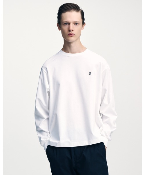 SOPHNET.（ソフネット）の「SCORPION WIDE L/S TEE（Tシャツ/カットソー・メンズ・ブラック/ライトグリーン/ホワイト/ネイビー・1/2/3/5）」の5枚目の写真