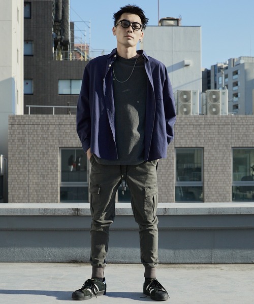 WP WESTPOINT（ダブルピーウエストポイント）の「WP WESTPOINT/ダブルピー ウエストポイント ピスネーム カーゴイージーパンツ 秋服 2026年秋冬（スウェットパンツ・メンズ・カーキ・XS/M/L/XL/XXL/S）」の3枚目の写真