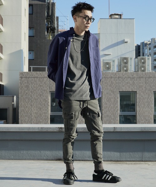 WP WESTPOINT（ダブルピーウエストポイント）の「WP WESTPOINT/ダブルピー ウエストポイント ピスネーム カーゴイージーパンツ 秋服 2026年秋冬（スウェットパンツ・メンズ・カーキ・XS/M/L/XL/XXL/S）」の6枚目の写真