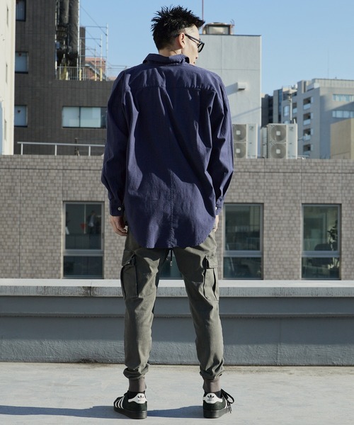 WP WESTPOINT（ダブルピーウエストポイント）の「WP WESTPOINT/ダブルピー ウエストポイント ピスネーム カーゴイージーパンツ 秋服 2026年秋冬（スウェットパンツ・メンズ・カーキ・XS/M/L/XL/XXL/S）」の7枚目の写真
