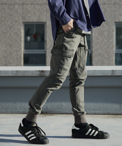 WP WESTPOINT（ダブルピーウエストポイント）の「WP WESTPOINT/ダブルピー ウエストポイント ピスネーム カーゴイージーパンツ 秋服 2026年秋冬（スウェットパンツ・メンズ・カーキ・XS/M/L/XL/XXL/S）」の15枚目の写真