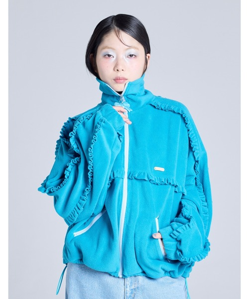 Little sunny bite(リトルサニーバイト)の「【8】【it】【Little sunny bite】fleece jumper(その他アウター・レディース・ベージュ/ブラック/ブルー・SMALL/MEDIUM)」の3枚目の写真
