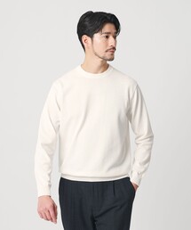 BEAUTY&YOUTH UNITED ARROWS | 【WEB限定 WARDROBE SMART】KOUKIN ハイゲージ ニット クルーネック【抗菌・防臭】(ニット/セーター)