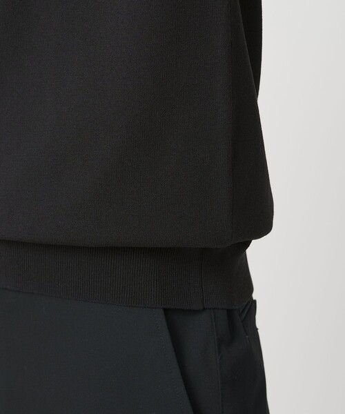 BEAUTY&YOUTH UNITED ARROWS（ビューティーアンドユースユナイテッドアローズ）の「【WEB限定 WARDROBE SMART】KOUKIN ハイゲージ ニット クルーネック【抗菌・防臭】（ニット/セーター・メンズ・ホワイト/ネイビー/ブラック・S/M/L/XL）」の19枚目の写真