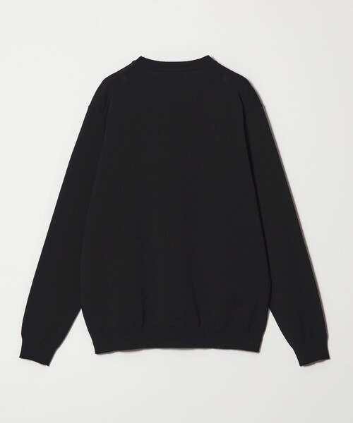 BEAUTY&YOUTH UNITED ARROWS（ビューティーアンドユースユナイテッドアローズ）の「【WEB限定 WARDROBE SMART】KOUKIN ハイゲージ ニット クルーネック【抗菌・防臭】（ニット/セーター・メンズ・ホワイト/ネイビー/ブラック・S/M/L/XL）」の22枚目の写真