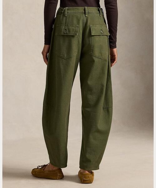 POLO RALPH LAUREN（ポロ ラルフ ローレン）の「テーパード Ricky パンツ（その他パンツ・レディース・グリーン系1・2/0/4/6/00）」の4枚目の写真