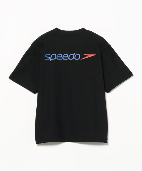 Speedo(スピード)の「Speedo / ジュニア Speedo SPLASH ラッシュガード 2026SS(130~150cm)プール UV 紫外線カット 機能性(Tシャツ/カットソー・キッズ・ホワイト/イエロー系その他2/ブラック・140/130/150)」の8枚目の写真