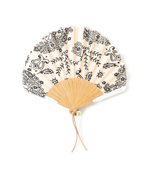 manipuri（マニプリ）の「ｍanipuri / カレイド バンダナ 扇子（扇子/うちわ・レディース・ブラック/ホワイト・ONE SIZE）」の6枚目の写真