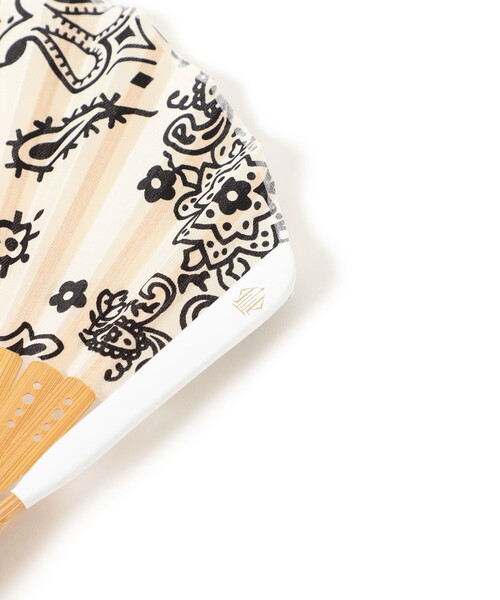 manipuri（マニプリ）の「ｍanipuri / カレイド バンダナ 扇子（扇子/うちわ・レディース・ブラック/ホワイト・ONE SIZE）」の7枚目の写真