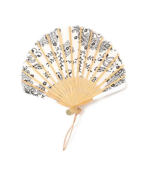 manipuri（マニプリ）の「ｍanipuri / カレイド バンダナ 扇子（扇子/うちわ・レディース・ブラック/ホワイト・ONE SIZE）」の9枚目の写真