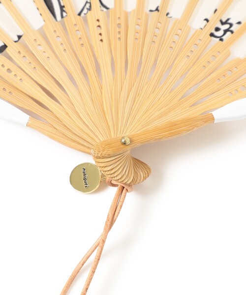 manipuri（マニプリ）の「ｍanipuri / カレイド バンダナ 扇子（扇子/うちわ・レディース・ブラック/ホワイト・ONE SIZE）」の10枚目の写真