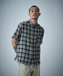 THE BOLDMAN | Madras Check Shirts / マドラスチェック半袖シャツ(シャツ/ブラウス)