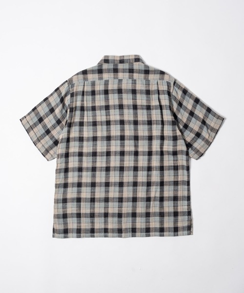 THE BOLDMAN(ザ ボールドマン)の「Madras Check Shirts / マドラスチェック半袖シャツ(シャツ/ブラウス・メンズ・ブラック/グリーン・LARGE/MEDIUM)」の18枚目の写真