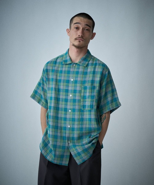 セール】Madras Check Shirts / マドラスチェック半袖シャツ（シャツ