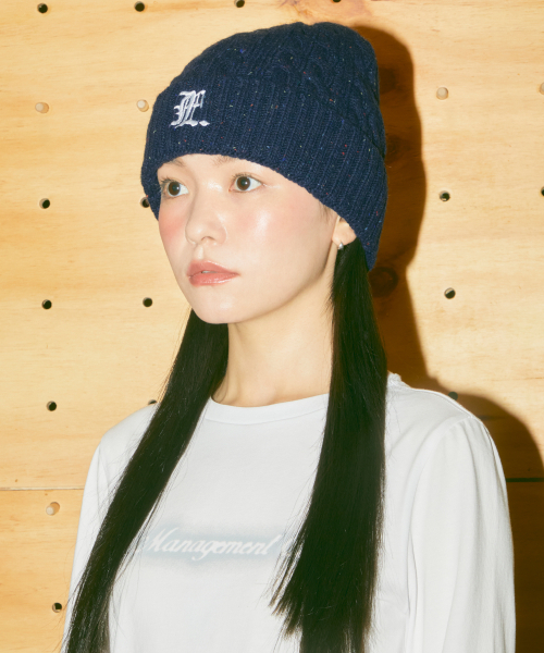 LMCの「GOTHIC NEP CABLE BEANIE brown(ニットキャップ/ビーニー・レディース・その他・ONE SIZE)」の3枚目の写真