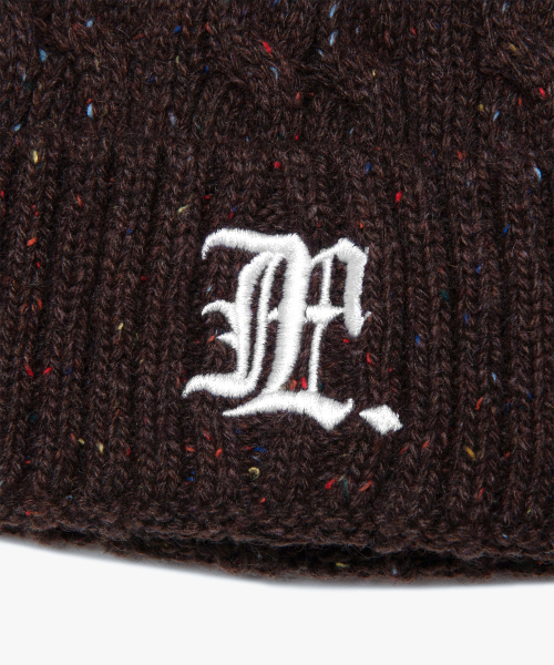 LMCの「GOTHIC NEP CABLE BEANIE brown(ニットキャップ/ビーニー・レディース・その他・ONE SIZE)」の10枚目の写真