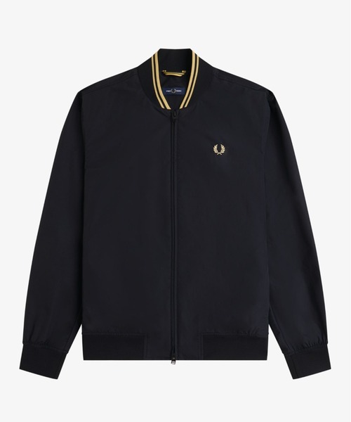 FRED PERRY(フレッドペリー)の「Brentham Bomber Jacket/ブレンサムボンバージャケット(ブルゾン・メンズ・ブラック・S/M/L)」の12枚目の写真