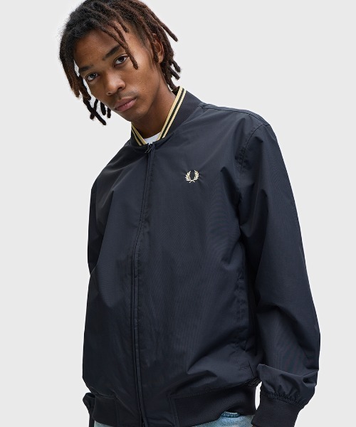 FRED PERRY(フレッドペリー)の「Brentham Bomber Jacket/ブレンサムボンバージャケット(ブルゾン・メンズ・ブラック・S/M/L)」の22枚目の写真