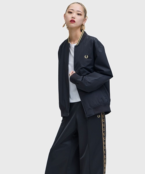 FRED PERRY(フレッドペリー)の「Brentham Bomber Jacket/ブレンサムボンバージャケット(ブルゾン・メンズ・ブラック・S/M/L)」の15枚目の写真