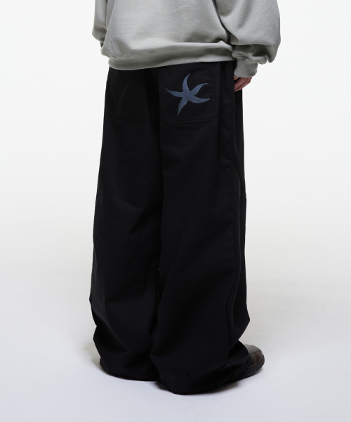 THECOLDESTMOMENT(ザコールデストモーメント)の「TCM starfish chino pants (black)(その他パンツ・レディース・その他・S/M/L)」の7枚目の写真