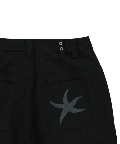THECOLDESTMOMENT(ザコールデストモーメント)の「TCM starfish chino pants (black)(その他パンツ・レディース・その他・S/M/L)」の10枚目の写真