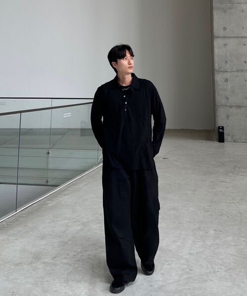 THECOLDESTMOMENT(ザコールデストモーメント)の「TCM starfish chino pants (black)(その他パンツ・レディース・その他・S/M/L)」の6枚目の写真