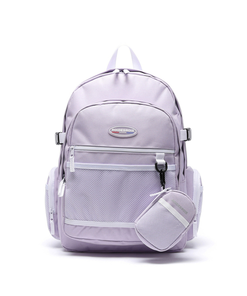 ROIDESROIS(ロワデロワ)の「プランB サークル3Dポケットメッシュバックパック(ラベンダー)(バックパック/リュック・レディース・その他・FREE)」の1枚目の写真