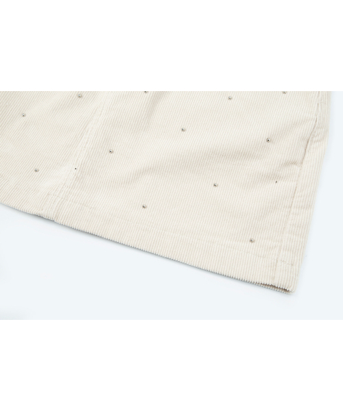 SALAD BAGUNI（サラダバグニ）の「Pearl Corduroy Mini Skirt - ivory（スカート・レディース・その他・M/S）」の5枚目の写真