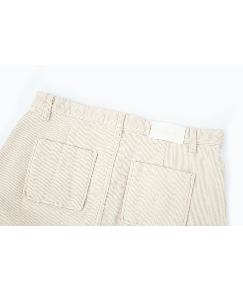 SALAD BAGUNI（サラダバグニ）の「Pearl Corduroy Mini Skirt - ivory（スカート・レディース・その他・M/S）」の6枚目の写真