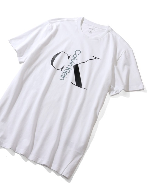 Calvin Klein（カルバン・クライン）の「【Calvin Klein/カルバンクライン】ショートスリーブ テキスト モノグラム クルーネック Tシャツ（Tシャツ/カットソー・メンズ・ホワイト系1/ブラック/ホワイト系2・M/S/XL/L）」の13枚目の写真