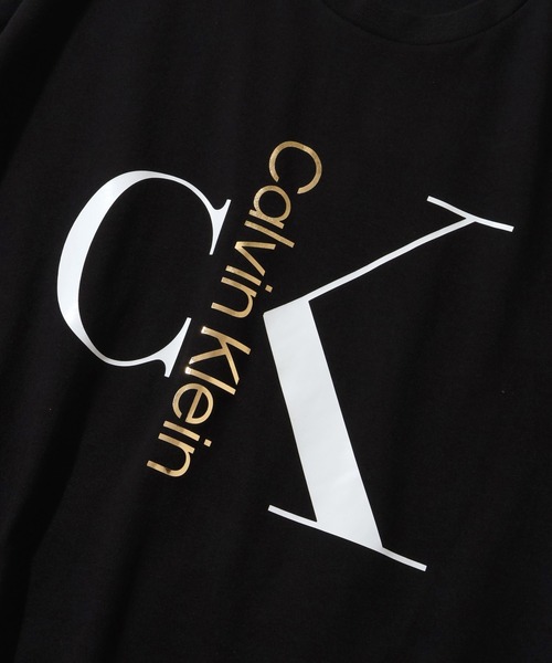 Calvin Klein（カルバン・クライン）の「【Calvin Klein/カルバンクライン】ショートスリーブ テキスト モノグラム クルーネック Tシャツ（Tシャツ/カットソー・メンズ・ホワイト系1/ブラック/ホワイト系2・M/S/XL/L）」の15枚目の写真