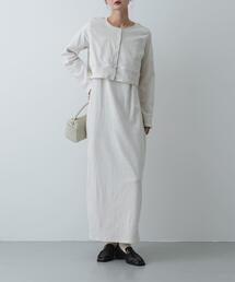 SENSE OF PLACE by URBAN RESEARCH | 2Pベロアアンサンブルワンピース(ワンピース)