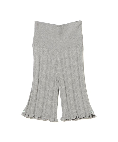 BEAMS COUTURE(ビームスクチュール)の「コットン ニット パンツ 26SS(その他パンツ・レディース・ホワイト系その他5/ブラック/ピンク/グレー・ONE SIZE)」の3枚目の写真