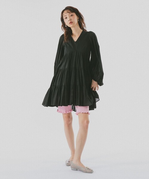 BEAMS COUTURE(ビームスクチュール)の「コットン ニット パンツ 26SS(その他パンツ・レディース・ホワイト系その他5/ブラック/ピンク/グレー・ONE SIZE)」の5枚目の写真