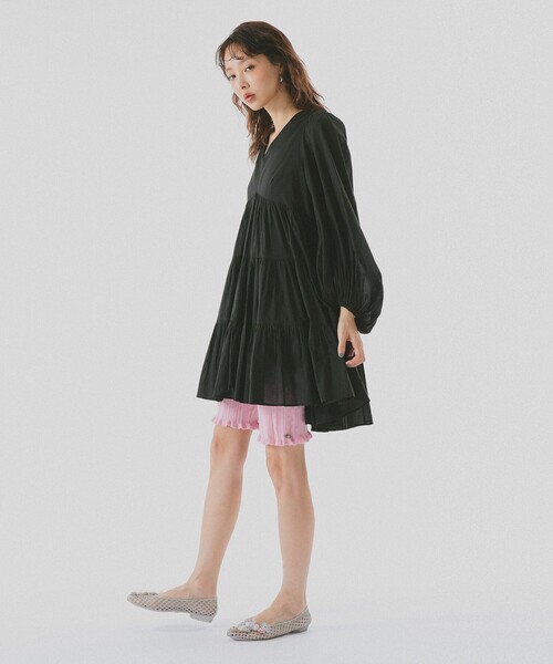 BEAMS COUTURE(ビームスクチュール)の「コットン ニット パンツ 26SS(その他パンツ・レディース・ホワイト系その他5/ブラック/ピンク/グレー・ONE SIZE)」の6枚目の写真
