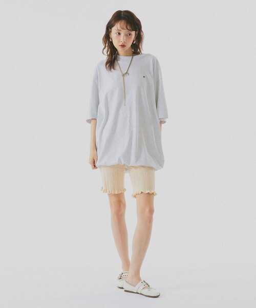 BEAMS COUTURE(ビームスクチュール)の「コットン ニット パンツ 26SS(その他パンツ・レディース・ホワイト系その他5/ブラック/ピンク/グレー・ONE SIZE)」の8枚目の写真