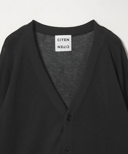 CITEN(シテン)の「<CITEN>ペーパーライクニットカーディガン(カーディガン/ボレロ・メンズ・ライトグレー/ネイビー/ブラック・L/M)」の22枚目の写真